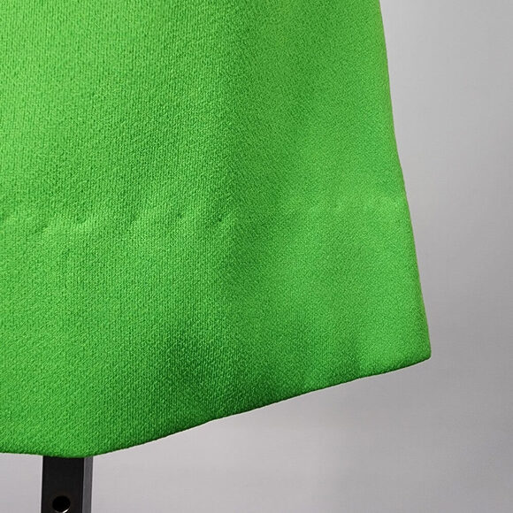 Vintage Handmade Lime Green Mini Skirt Size XS - Picture 3 of 6